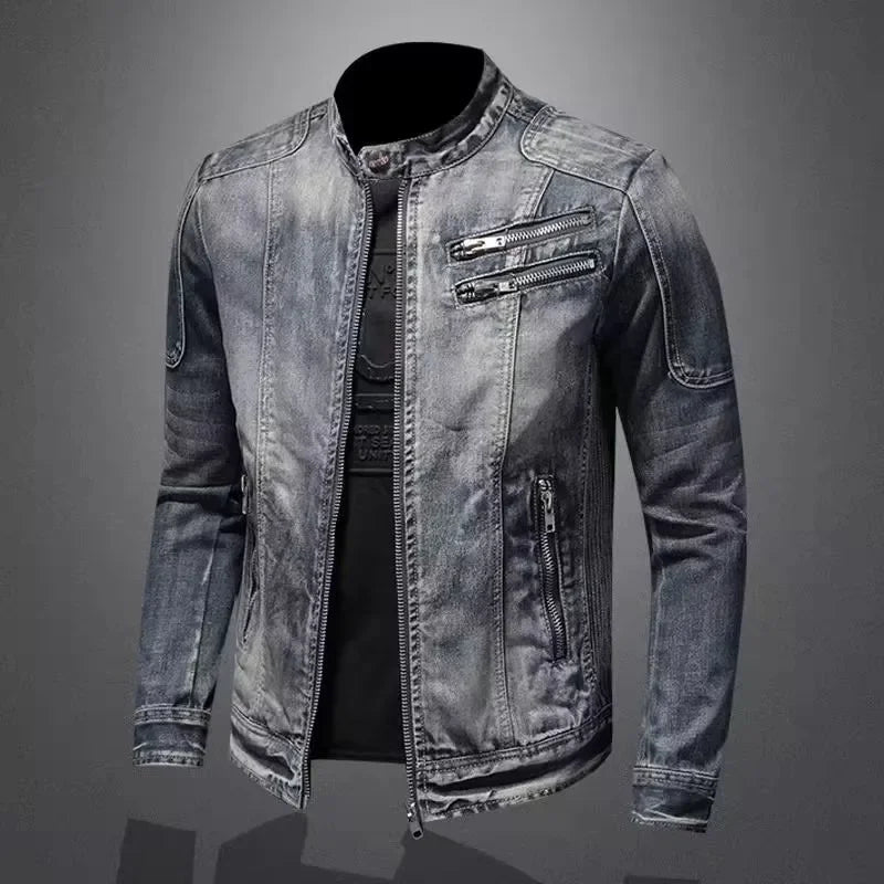 Viggo™ – Men's jacket in denim look