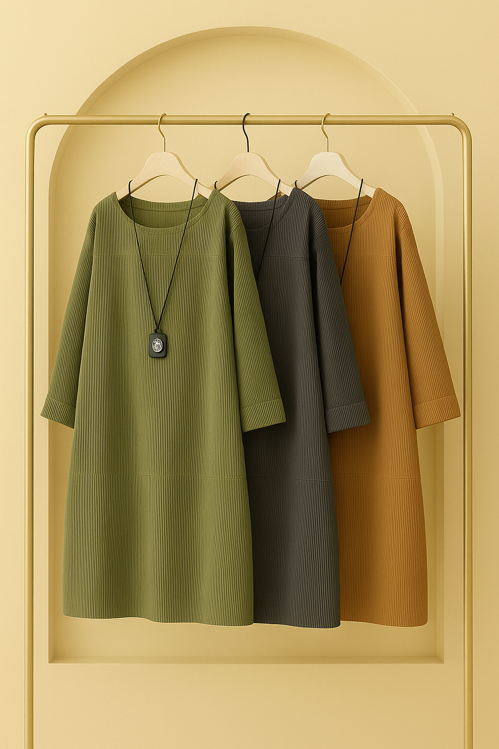 Freja™ corduroy winter dress