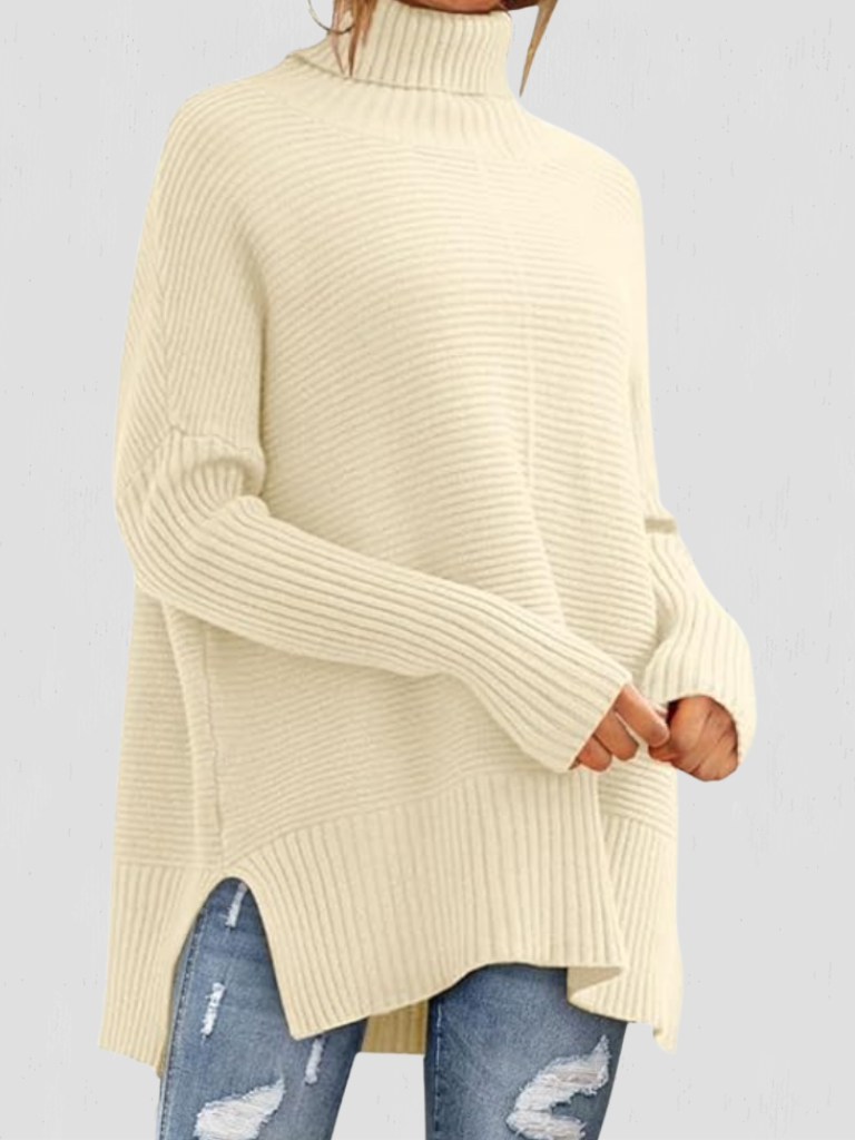 Brynlee™ Cozy Ribbed Turtleneck Sweater