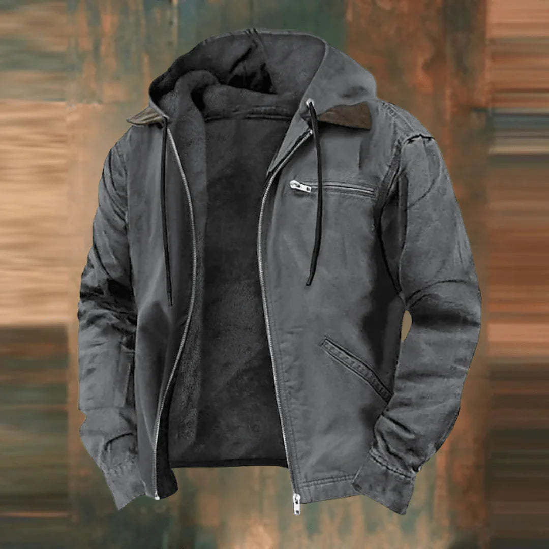 NordicHood™ – Warm Men's Jacket with Fleece Lining