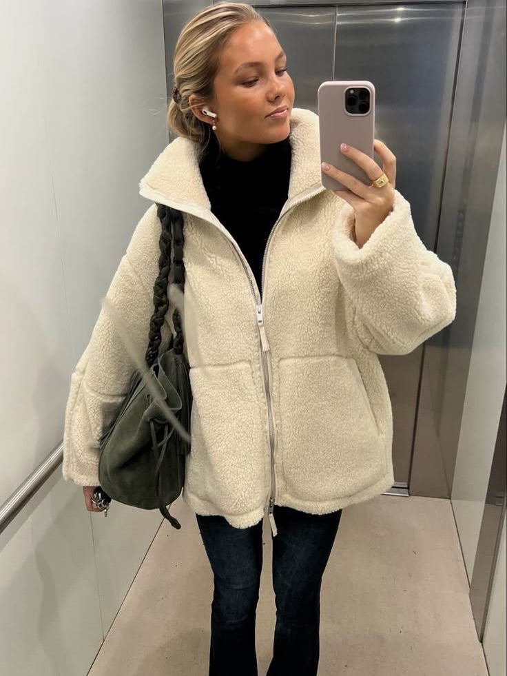 Freja Fleece™ – Scandinavian teddy jacket