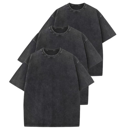 HOLLIE™ - Avslappnad rundhalsad t-shirt med lös passform (3-pack)