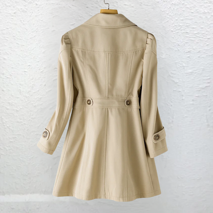 Aimee - Klassisk vintage trenchcoat