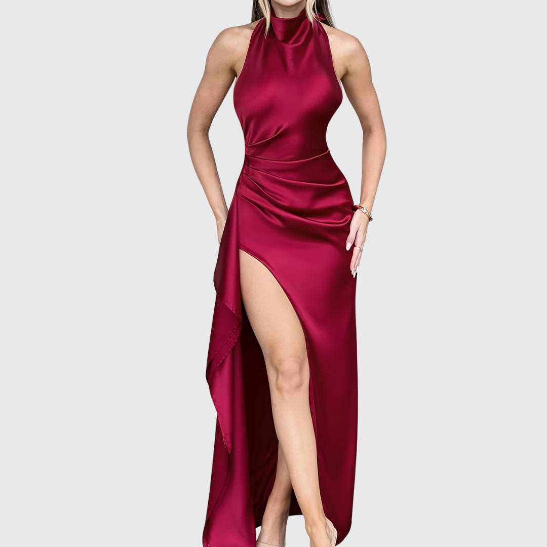 Tahlia | Elegant Satin Aftonklänning