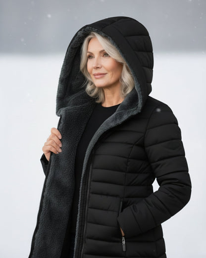 Grace - Varm Fleece Pufferjacka