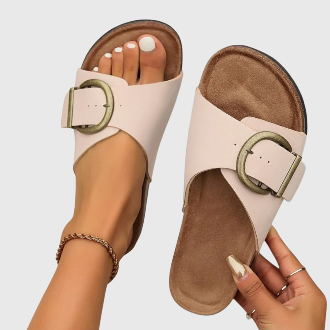 Solenne™ Orthopedic Buckle Sandals