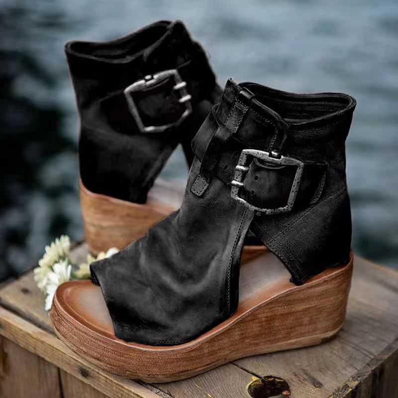 Solenne™ Boho Comfort Wedge Sandals