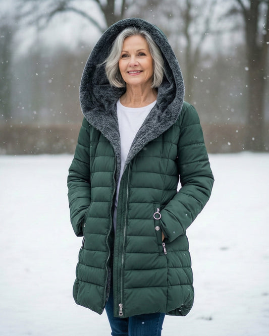 Grace - Varm Fleece Pufferjacka