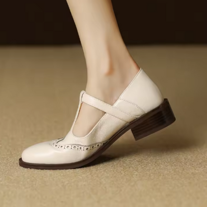 Ysolenne | Eleganta T-Bar Mary Janes