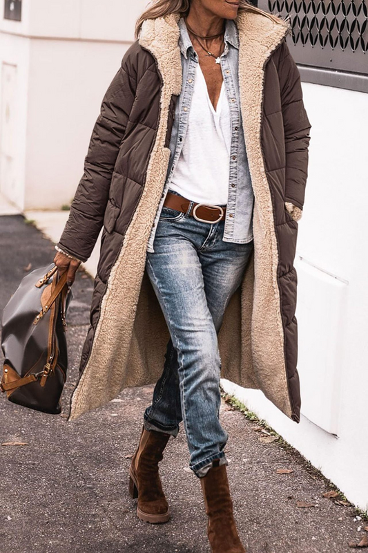 Amelia | Elegant vändbar kappa för kvinnor