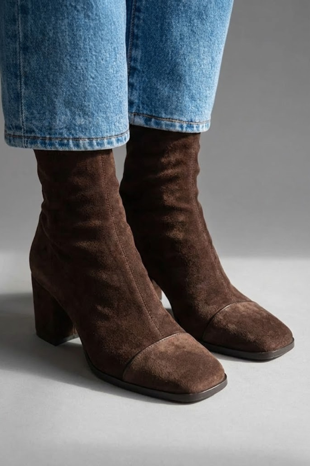 Marlen™ Square-Toe Heeled Boots