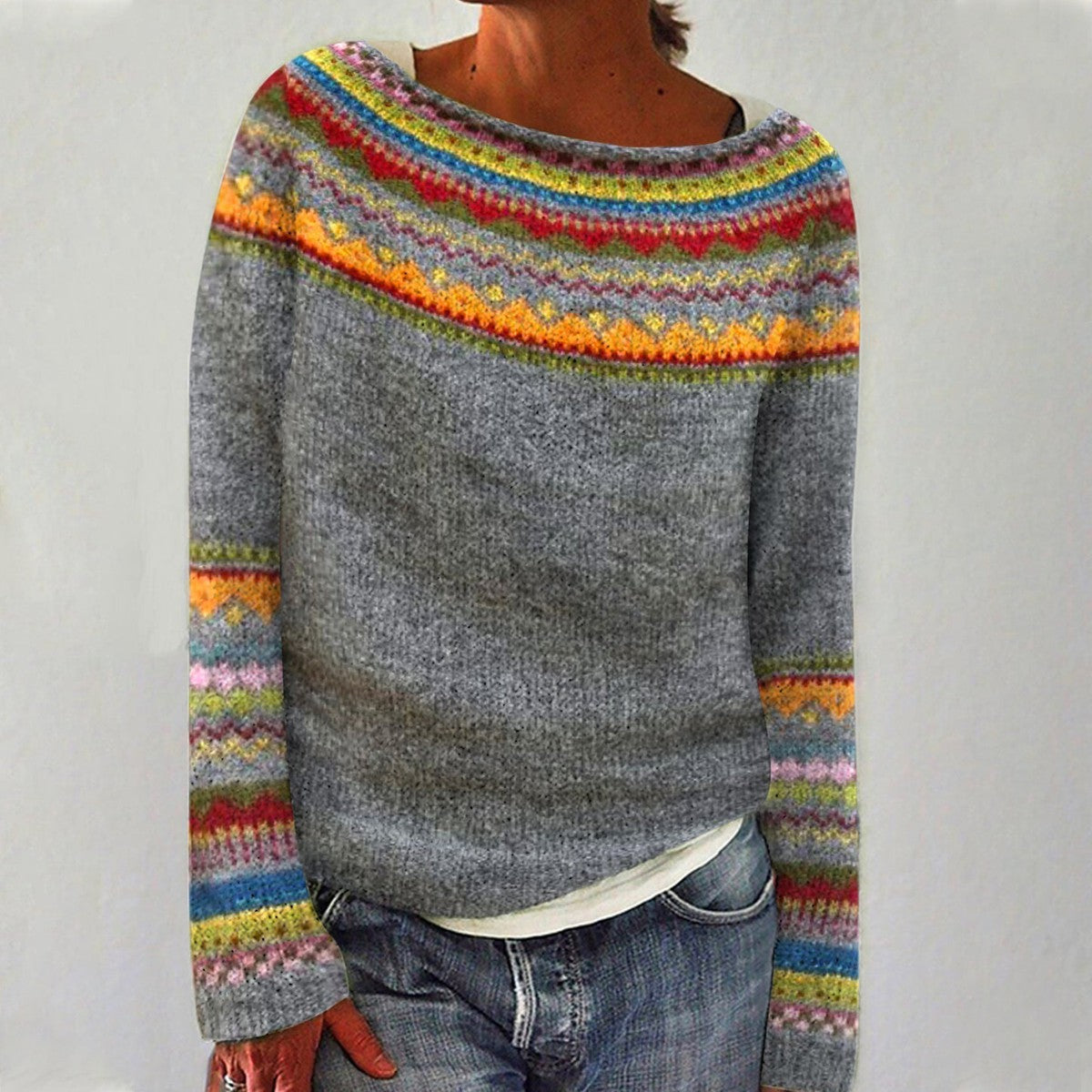 WarmFable™ – Nordic Knit Cozy Sweater
