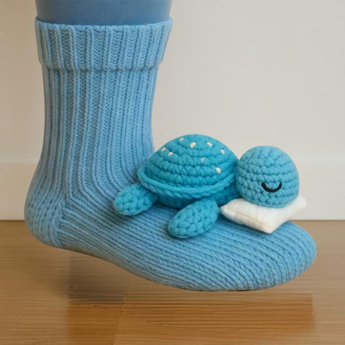 Bunelle™ – Plush Bunny Slipper Socks