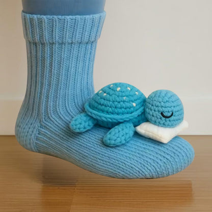 Bunelle™ – Plush Bunny Slipper Socks