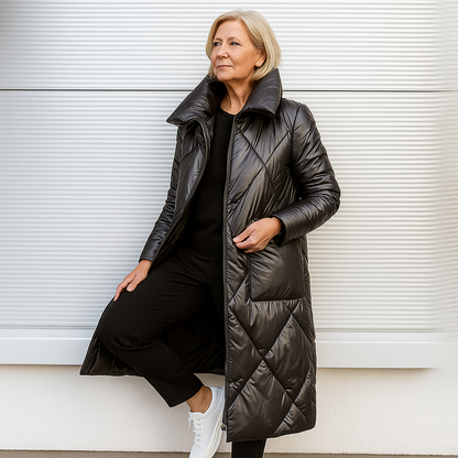 Elvira™ – Elegant and warm coat for the Swedish winter
