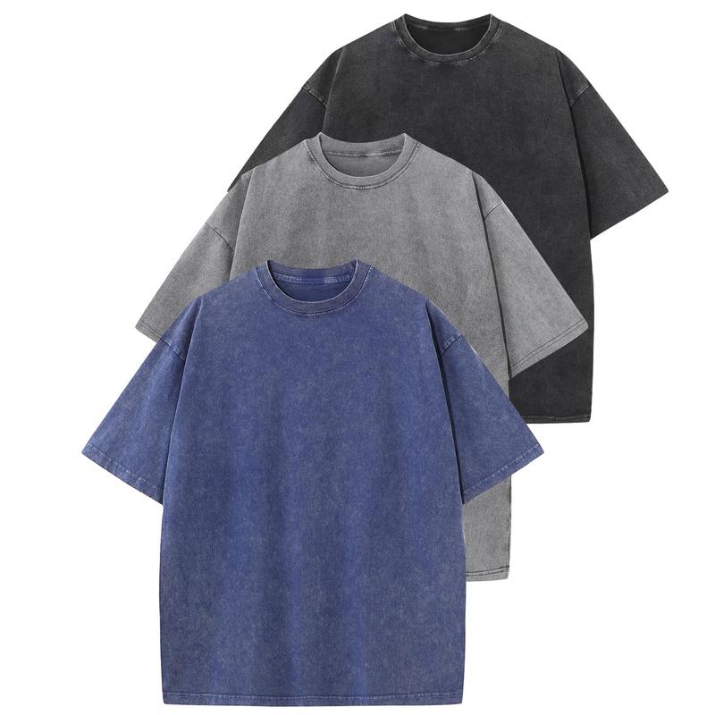HOLLIE™ - Avslappnad rundhalsad t-shirt med lös passform (3-pack)