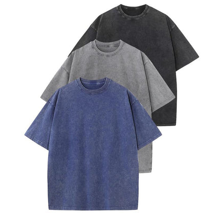 HOLLIE™ - Avslappnad rundhalsad t-shirt med lös passform (3-pack)