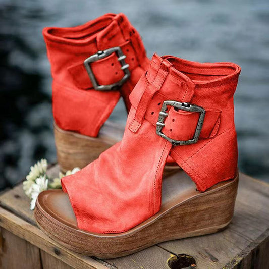 Solenne™ Boho Comfort Wedge Sandals