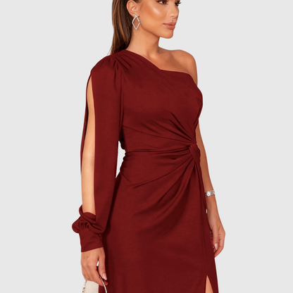 Charlotta | One‑Shoulder Evening Gown