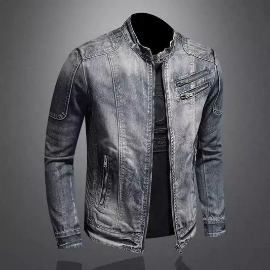 Viggo™ – Men's jacket in denim look