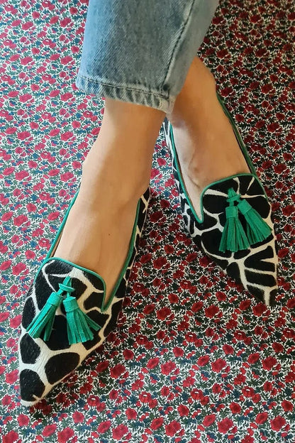 Beatrice - Eleganta spetsiga loafers