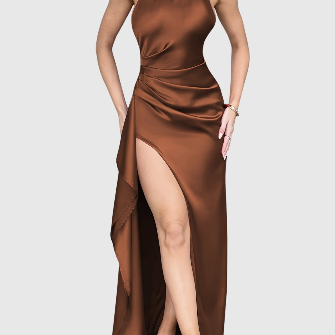 Tahlia | Elegant Satin Aftonklänning