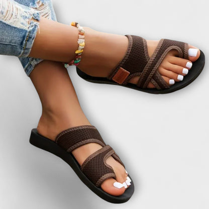 Elody – Ortopediska korrigerande sandaler för hallux valgus