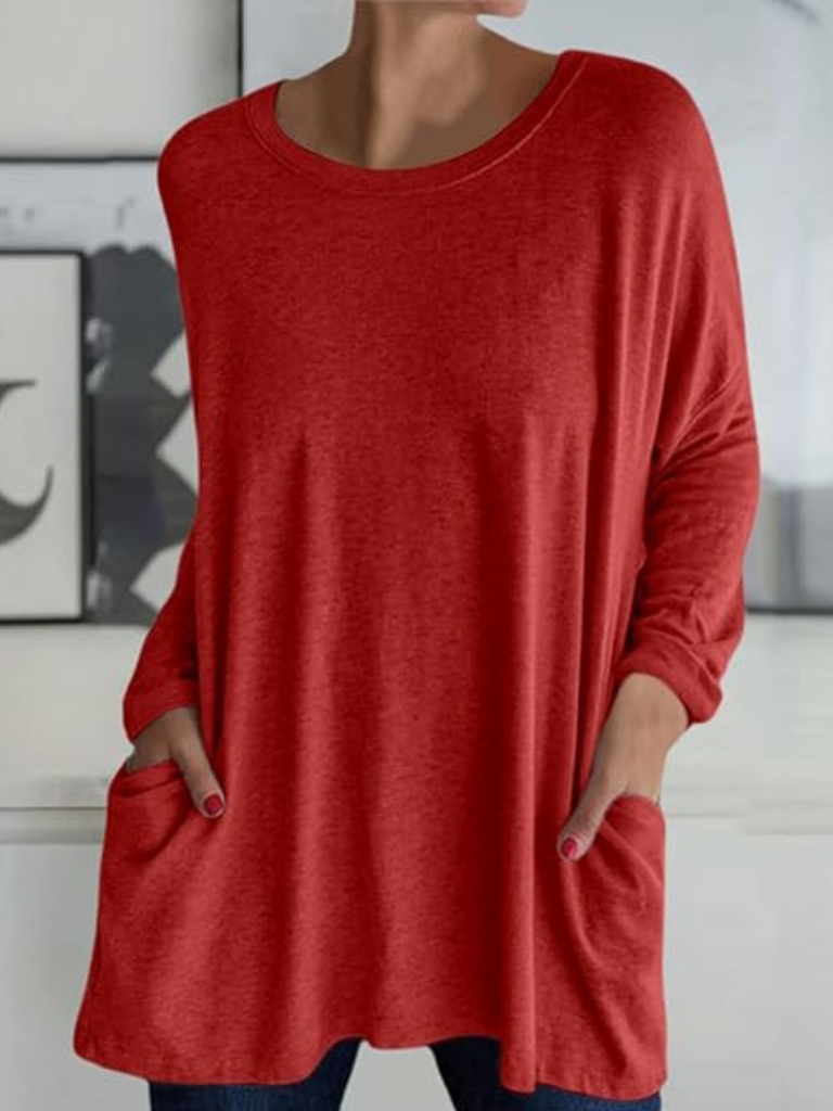 Anne™ Cozy Long Sleeve Essential Shirt