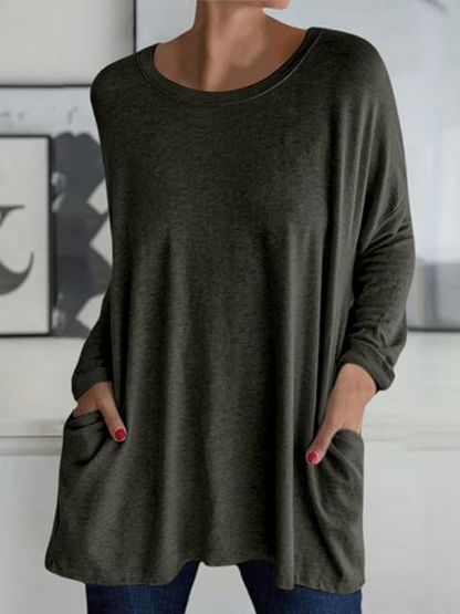 Anne™ Cozy Long Sleeve Essential Shirt