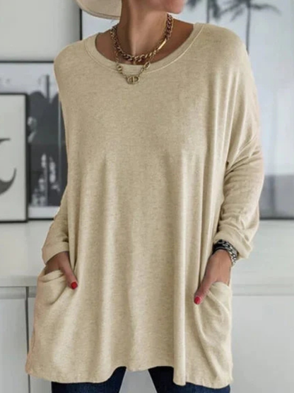 Anne™ Cozy Long Sleeve Essential Shirt