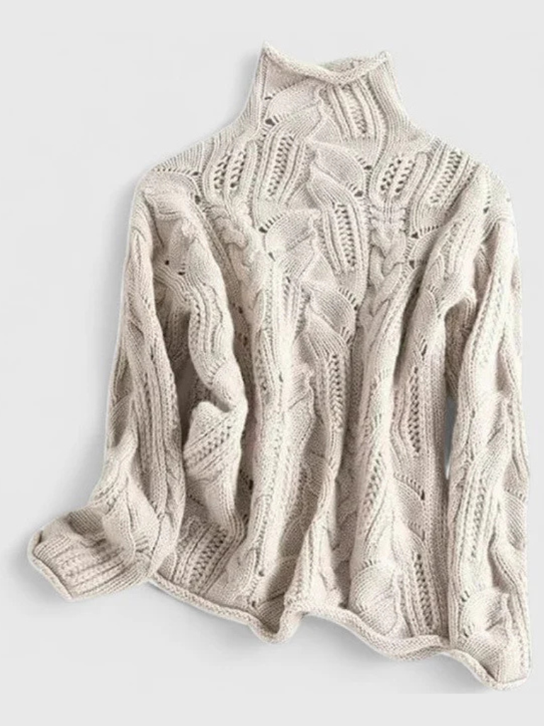 Donna™ Cozy Cable Knit Sweater