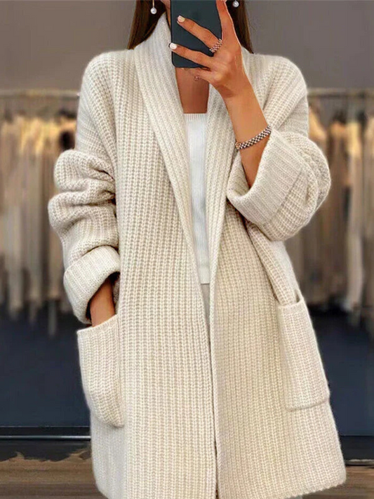 Eleanor™ Cozy Pocket Knit Cardigan