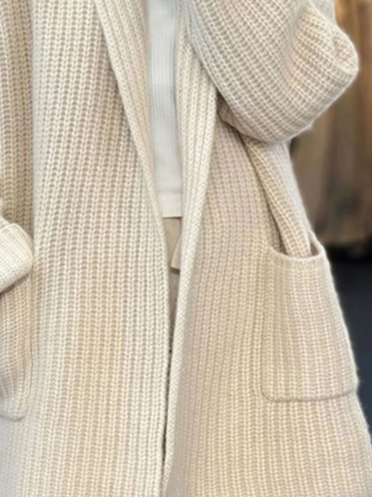 Eleanor™ Cozy Pocket Knit Cardigan