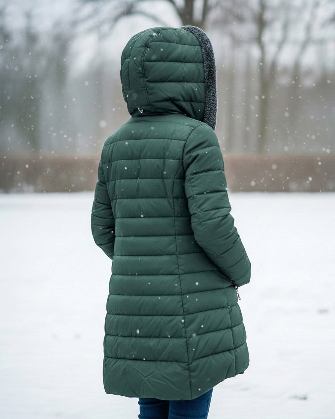 Grace - Varm Fleece Pufferjacka