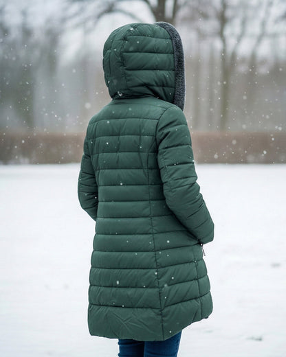 Grace - Varm Fleece Pufferjacka
