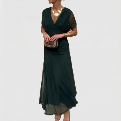 Morgan - Elegant Grön Klänning
