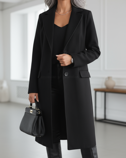 Layla - Tidlös Elegant Vinterkappa