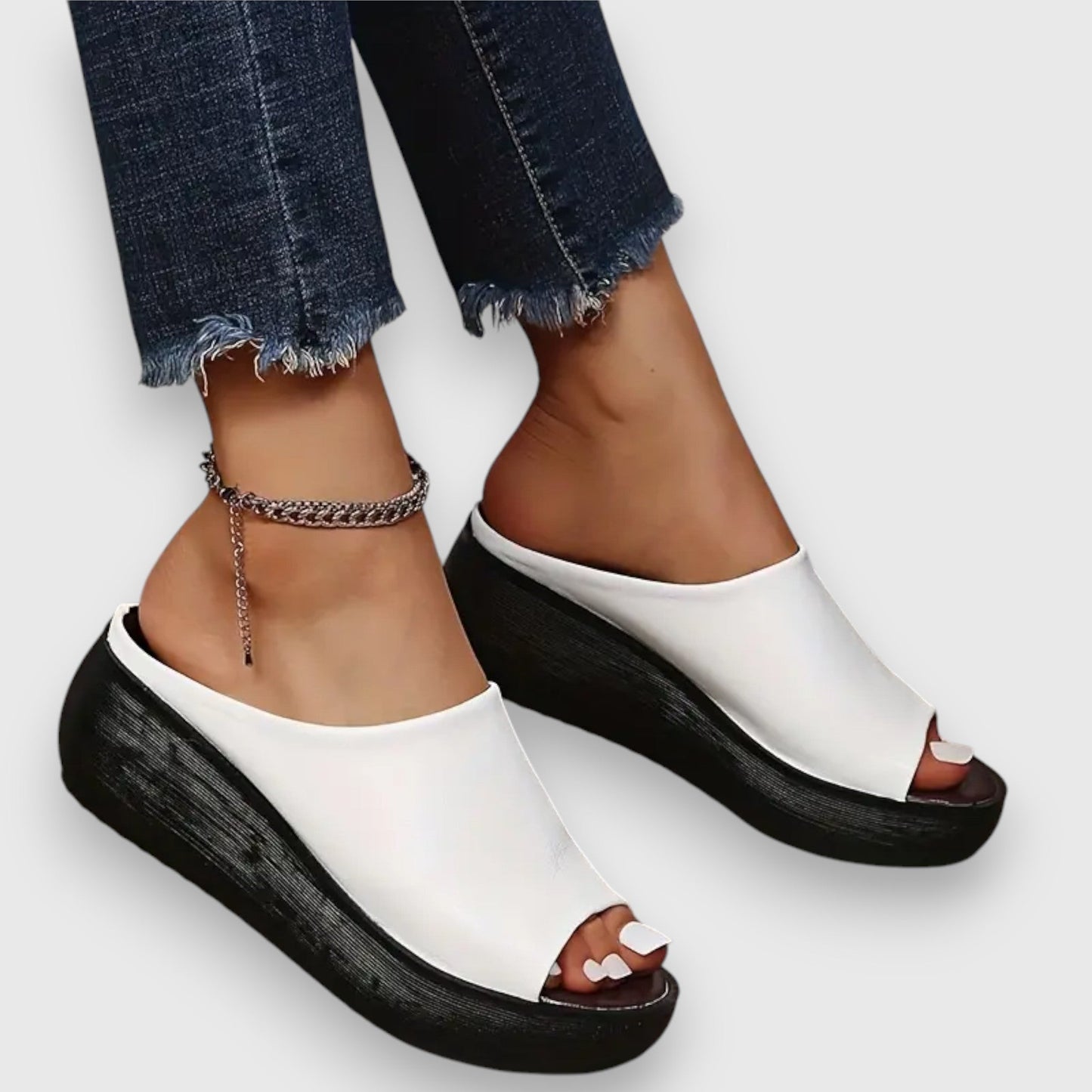 Amelie – Mjuka sandaler i konstläder