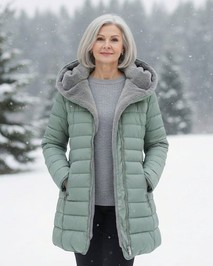 Grace - Varm Fleece Pufferjacka