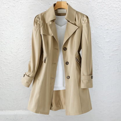 Aimee - Klassisk vintage trenchcoat