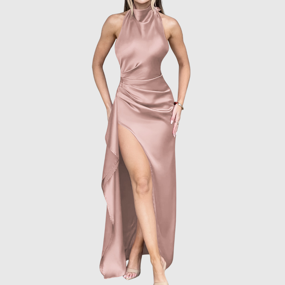 Tahlia | Elegant Satin Aftonklänning