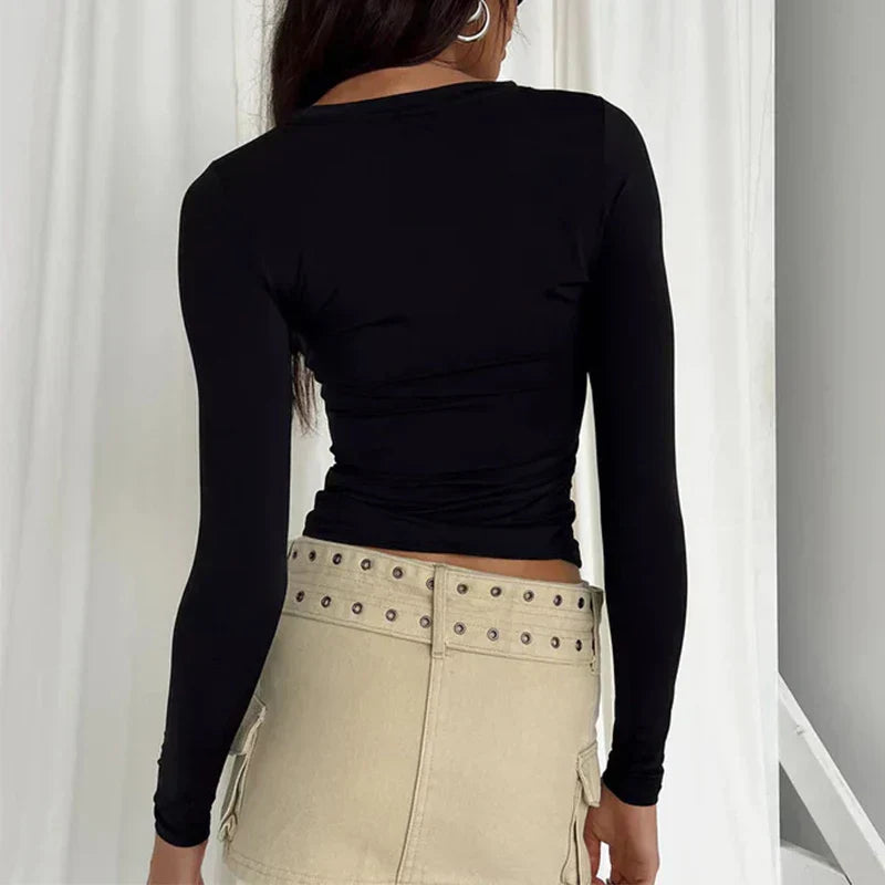 ELSPETH™ | Minimalistisk, avslappnad topp