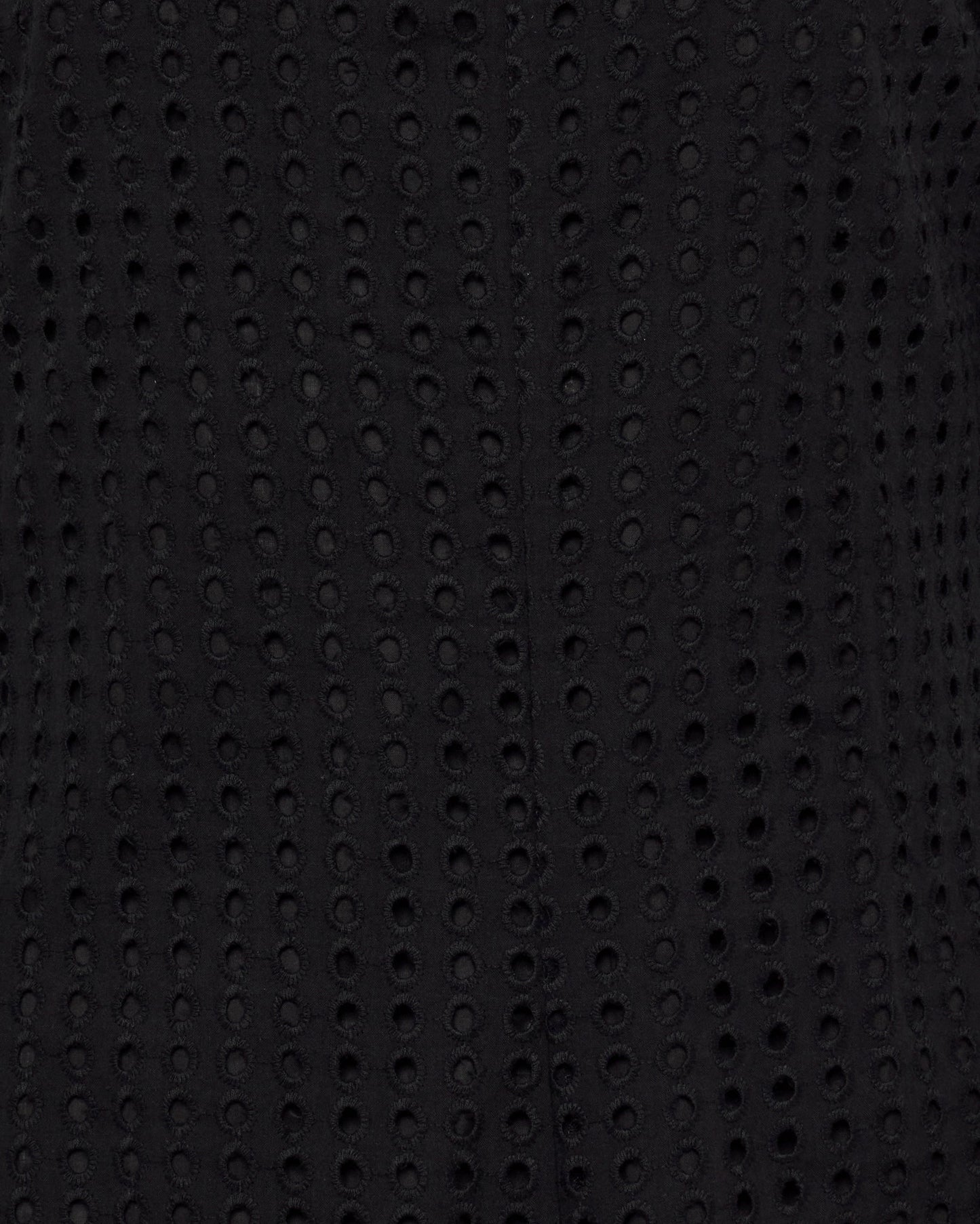 Freja™ | Alice midi dress in broderie anglaise | Black