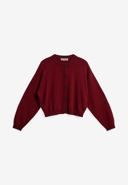 Freja™ | Assiana cardigan | Merlot