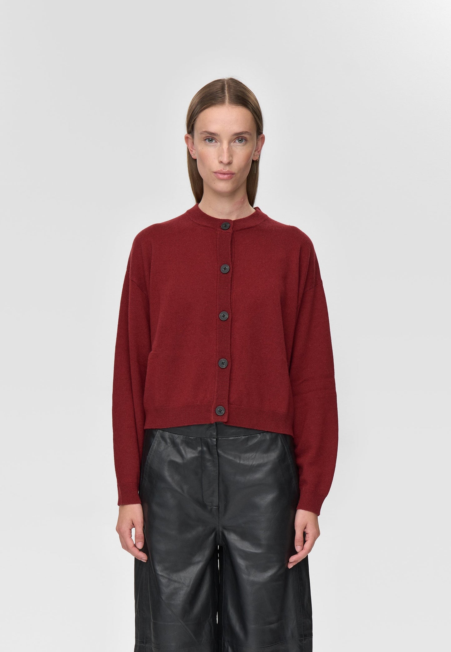 Freja™ | Assiana cardigan | Merlot