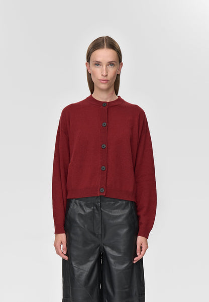Freja™ | Assiana cardigan | Merlot