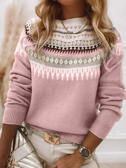 Madison™ Cozy Nordic Knit Sweateris dit