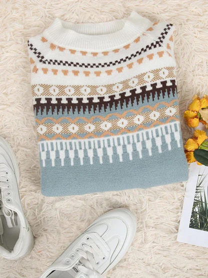 Madison™ Cozy Nordic Knit Sweateris dit