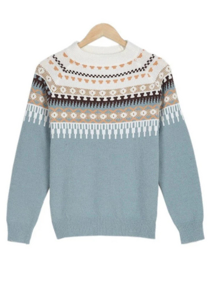 Madison™ Cozy Nordic Knit Sweateris dit