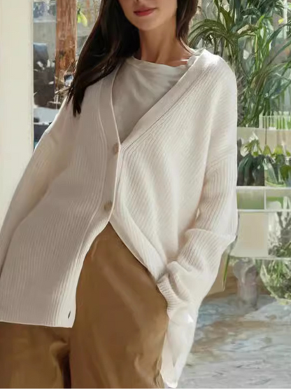 Evelyn™ Cozy Ribbed Cardigan